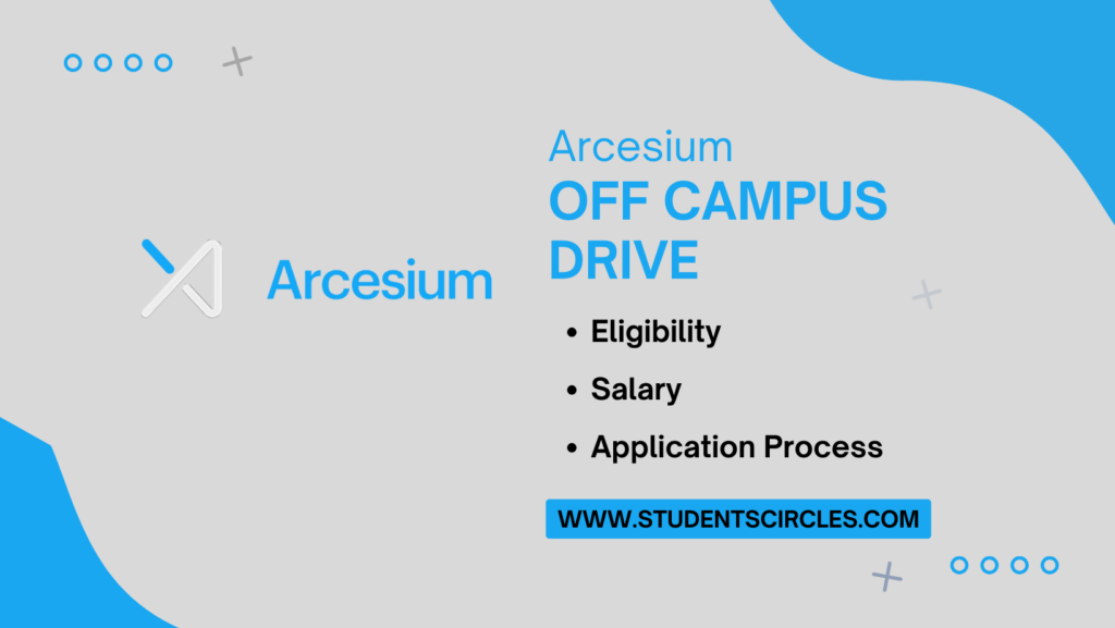 Arcesium Off Campus Drive