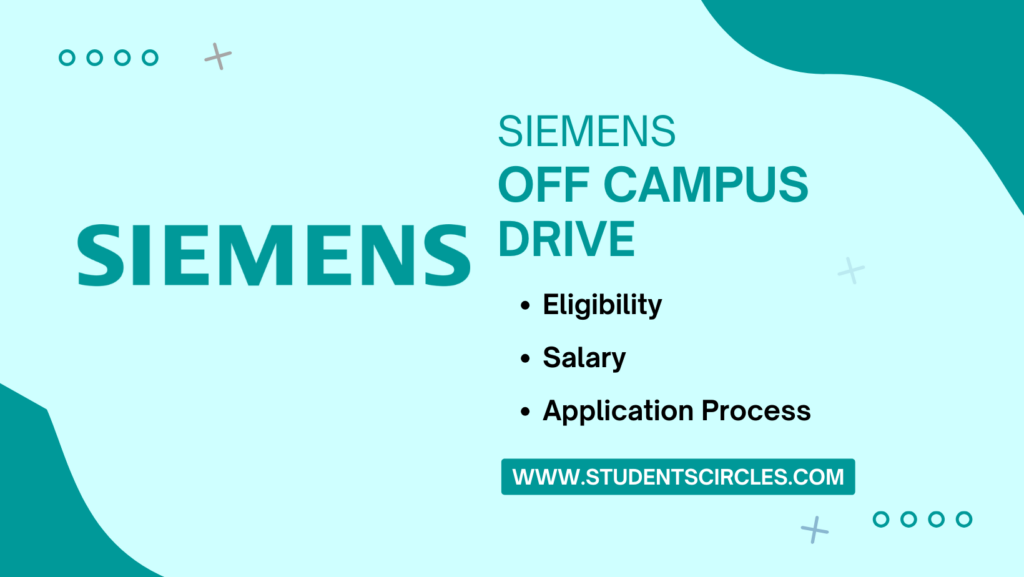 Siemens Off Campus Drive