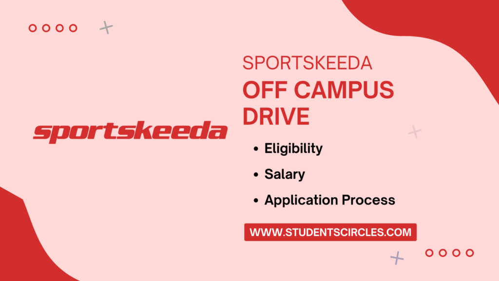 Sportskeeda Off Campus Drive