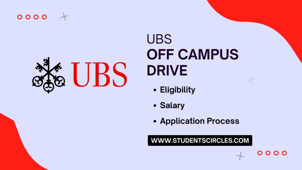 UBS Off Campus Drive