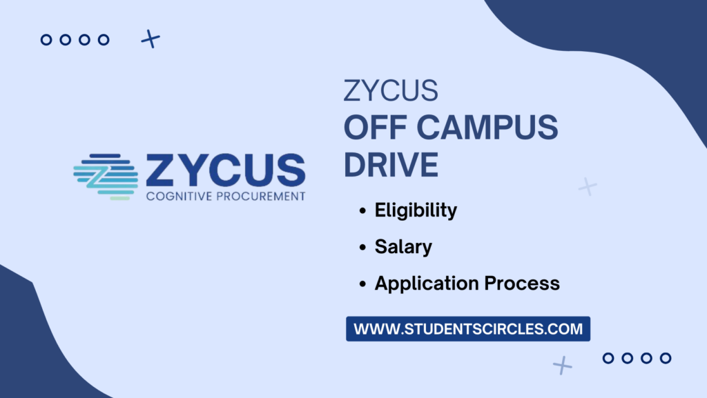 Zycus Off Campus Drive