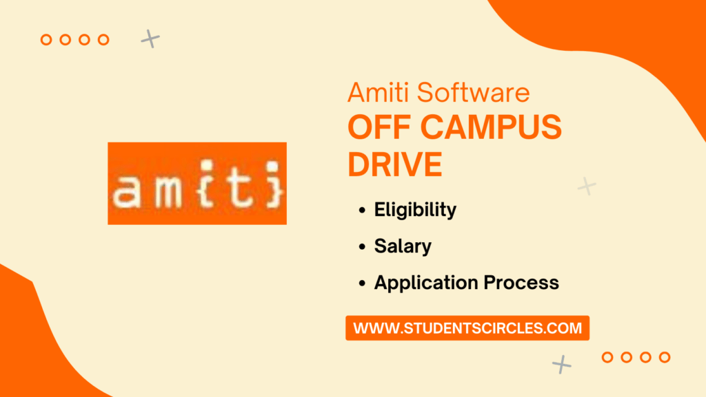 Amiti Software Off Campus Drive