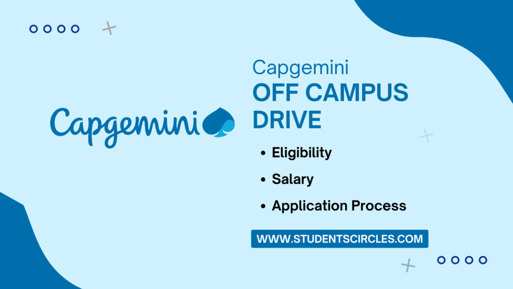 Capgemini Off Campus Drive