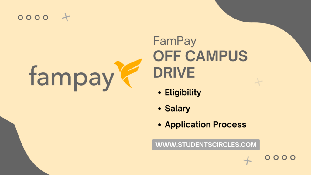 FamPay Off Campus Drive