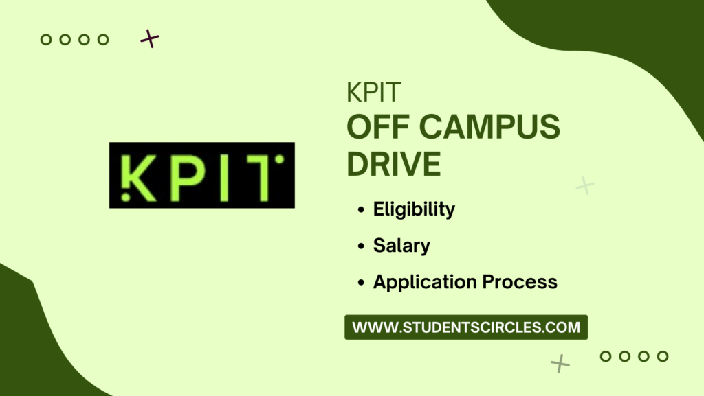 KPIT Off Campus Drive