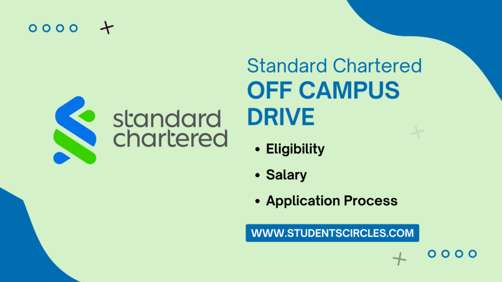 Standard Chartered Off Campus Drive