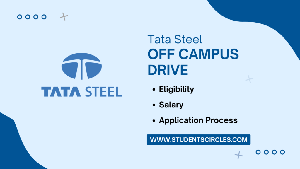 Tata Steel Off Campus Drive