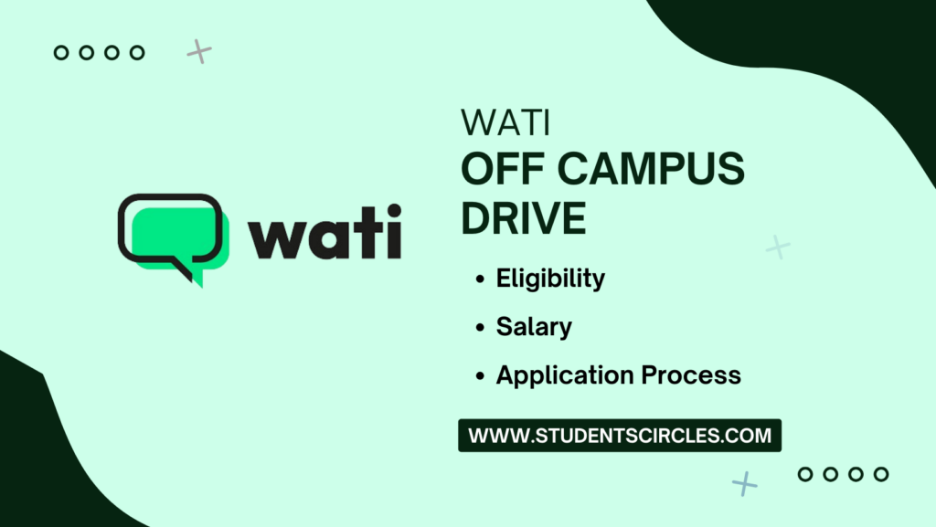 WATI Off Campus Drive