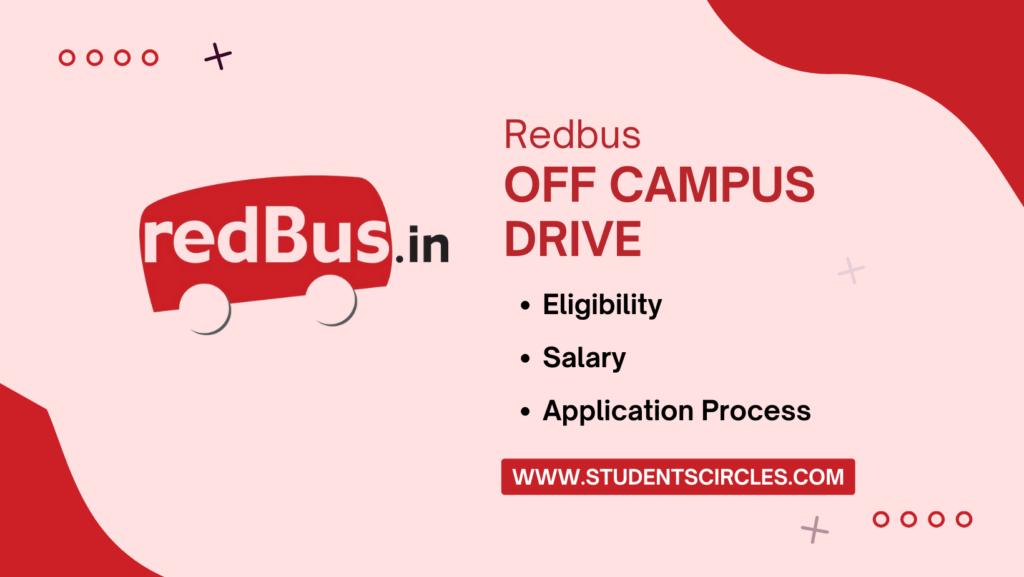 redBus Off Campus Drive