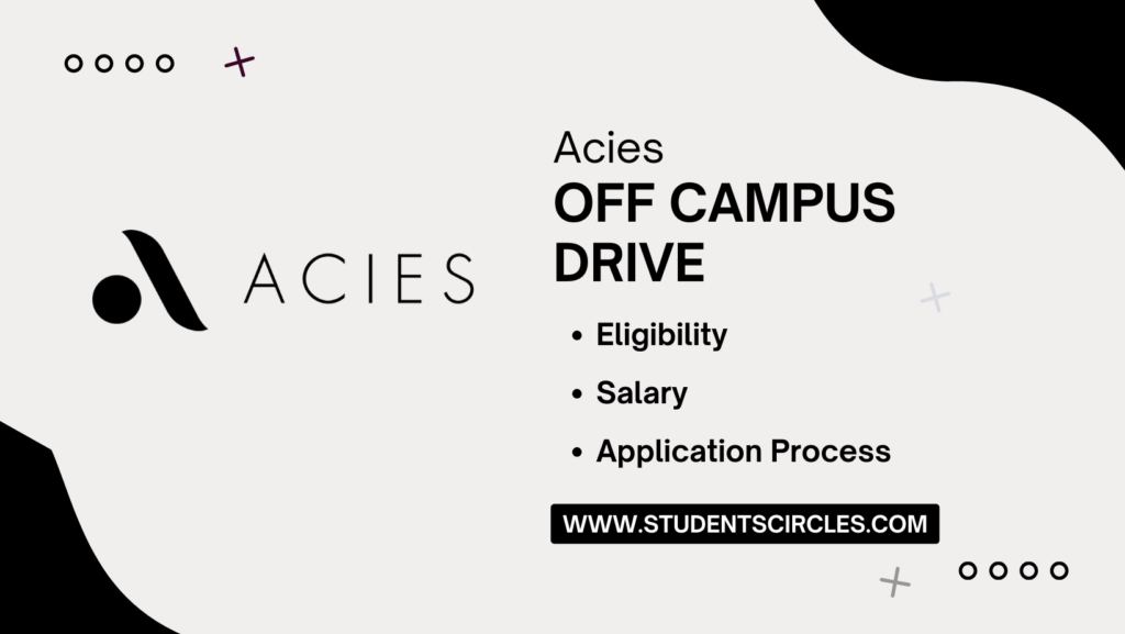 Acies Off Campus Drive