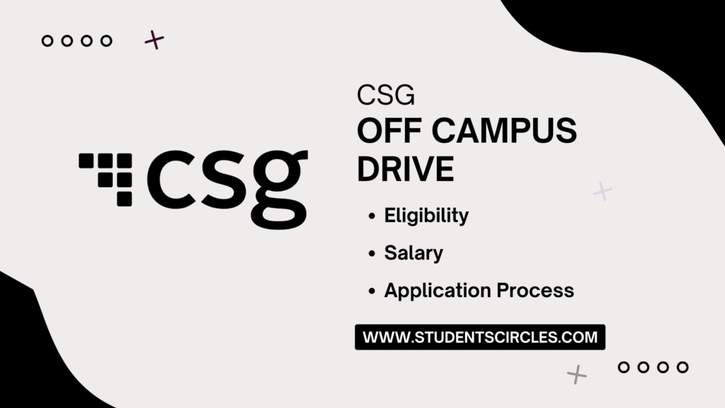 CSG Off Campus Drive