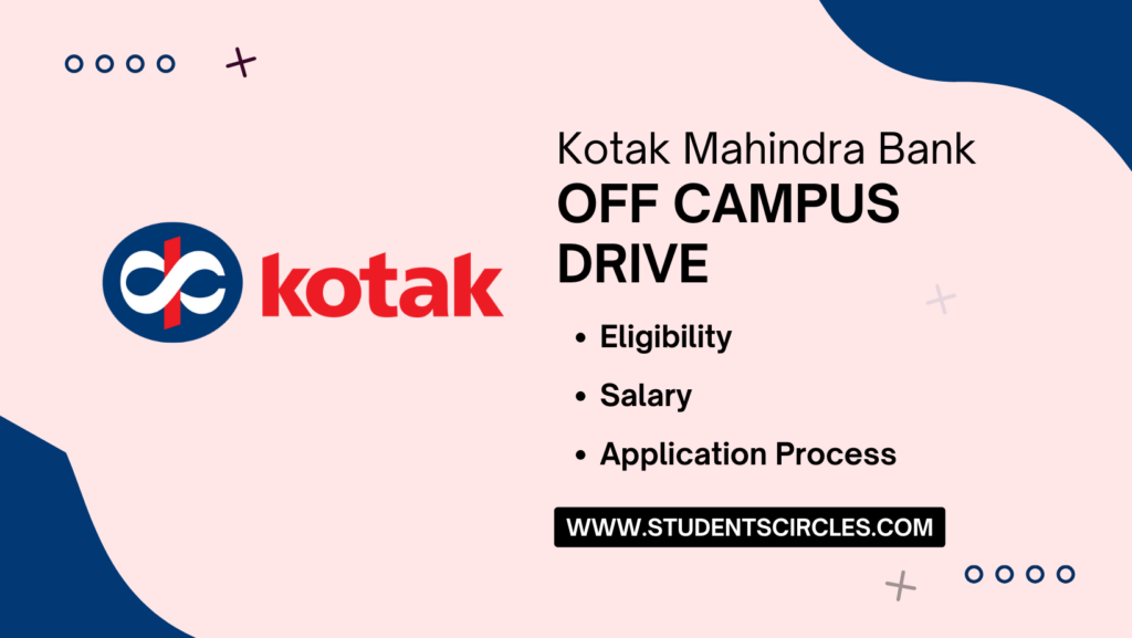 Kotak Mahindra Bank Careers