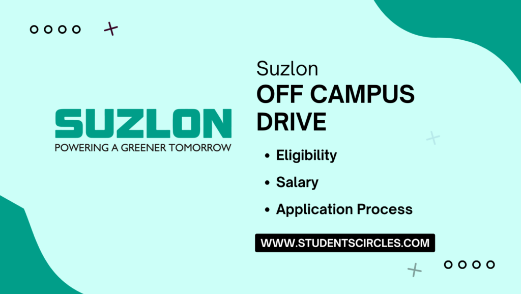 Suzlon Off Campus Drive