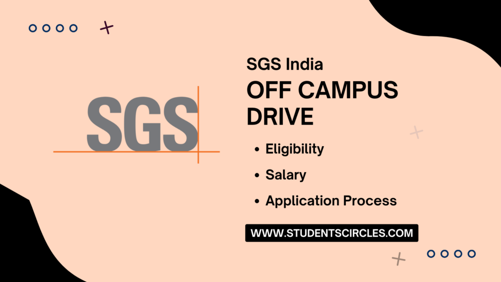 SGS India Careers