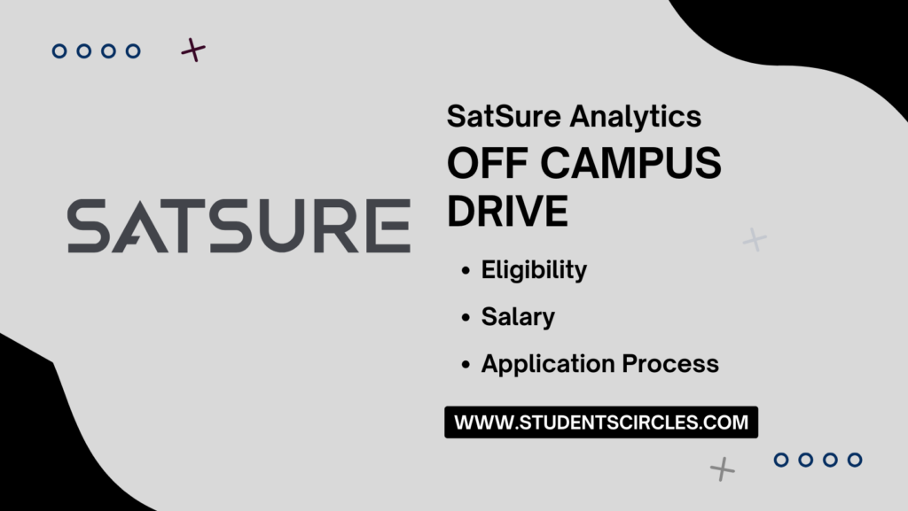 SatSure Analytics Careers