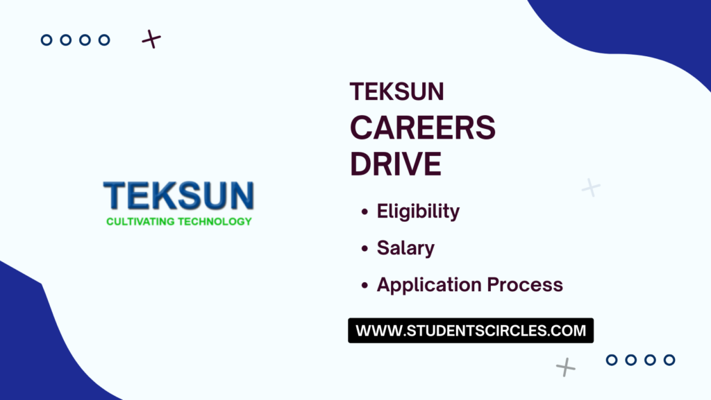 TEKSUN Careers