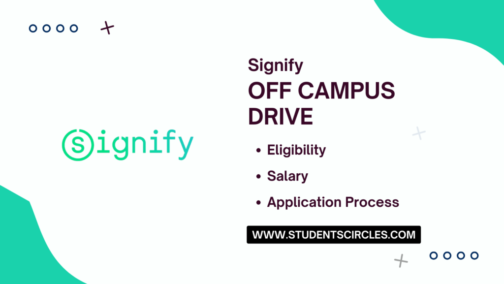 Signify Off Campus Drive