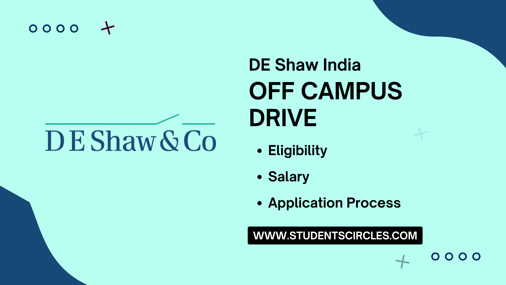 DE Shaw India Careers