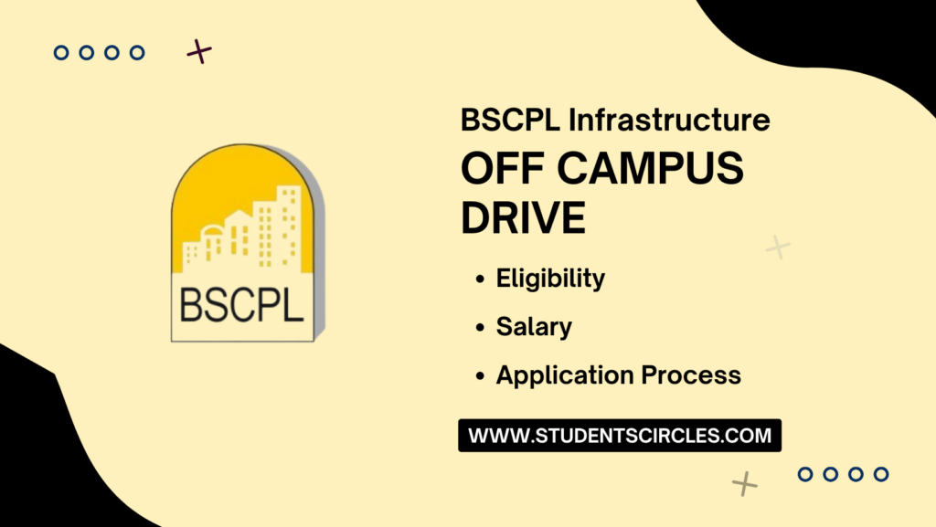 BSCPL Infrastructure Careers