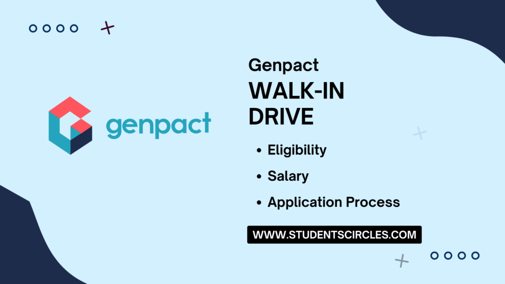 Genpact Walkin Drive