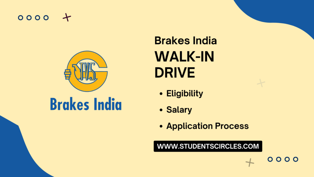 Brakes India Walkin Drive