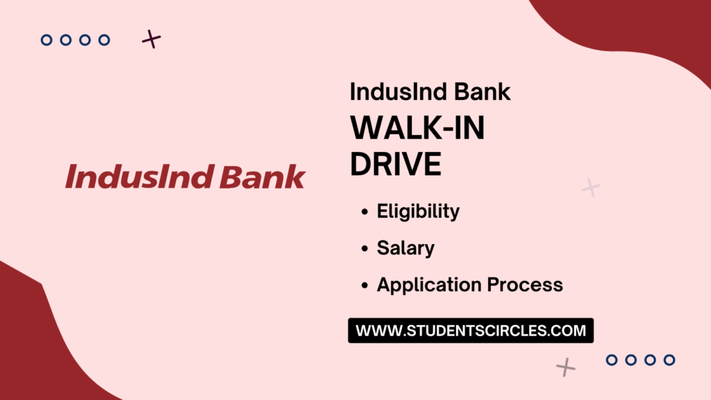 IndusInd Bank Walkin Drive