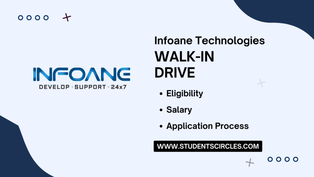 Infoane Technologies Walkin Drive