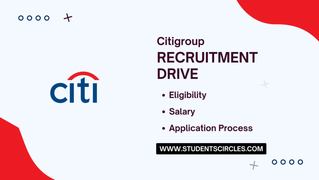 Citigroup Recruitment 