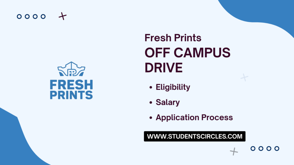 Fresh Prints Off Campus Drive