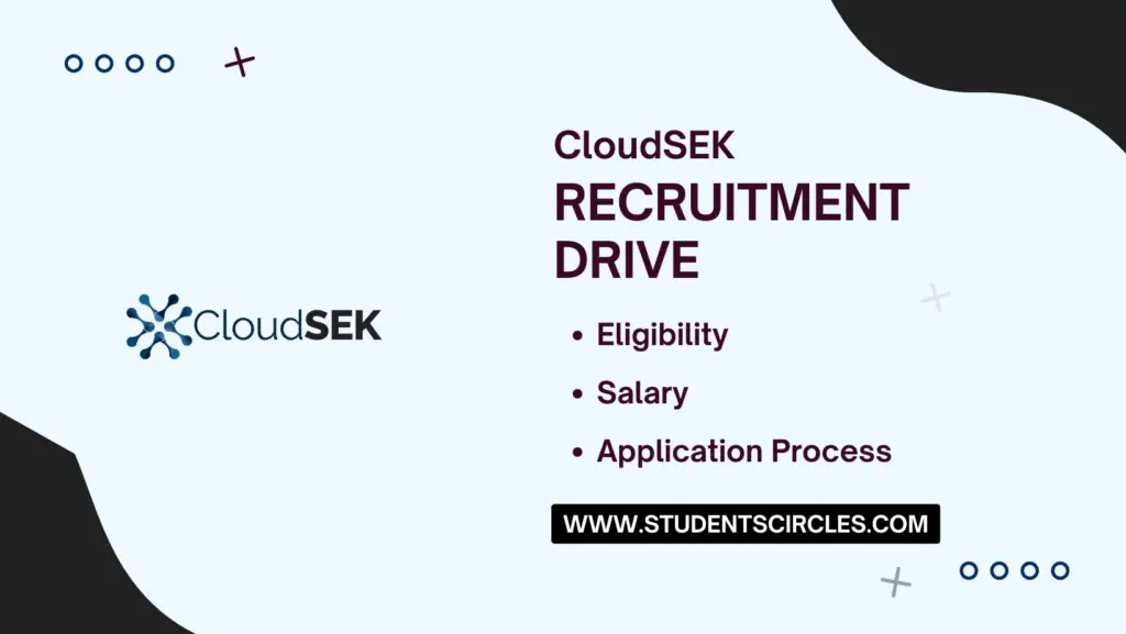 CloudSEK Recruitment