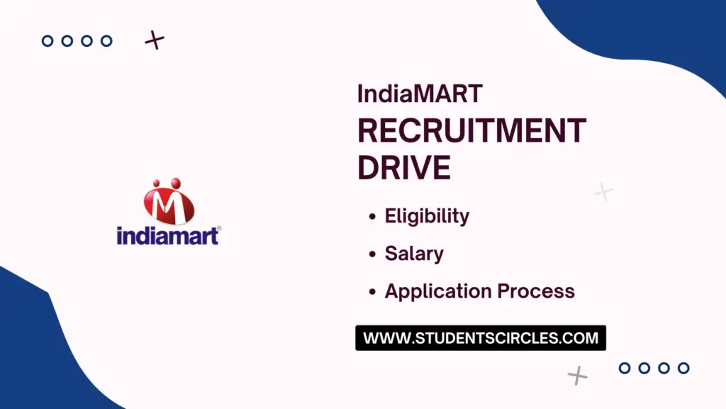 IndiaMART Recruitment 