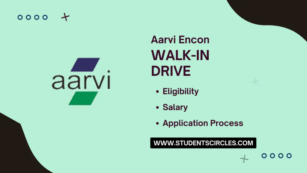 Aarvi Encon Walkin Drive