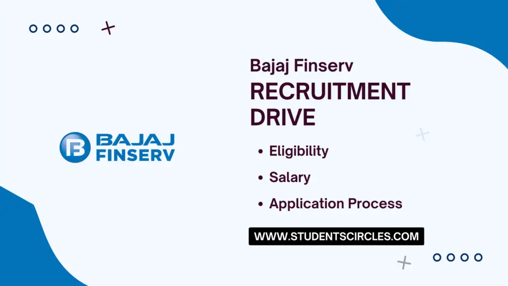 Bajaj Finserv Recruitment