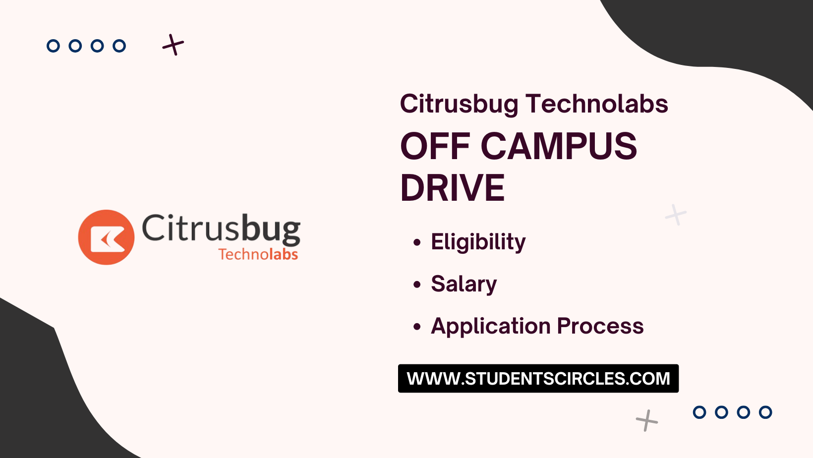 Citrusbug Technolabs Off Campus Drive