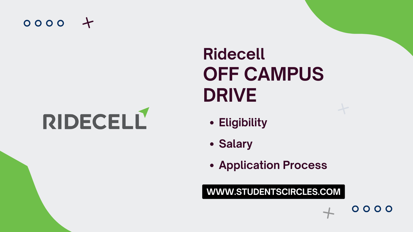 Ridecell Off Campus Drive