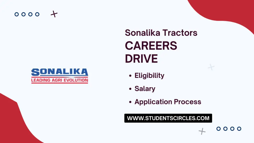 Sonalika Tractors Careers