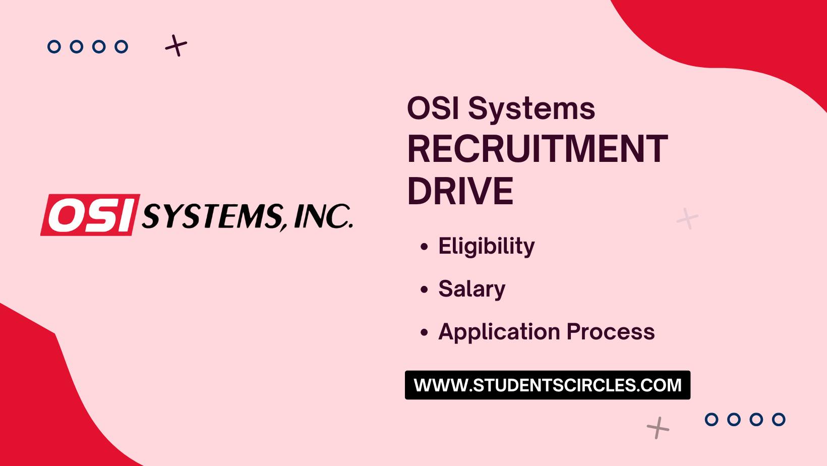 OSI Systems Recruitment