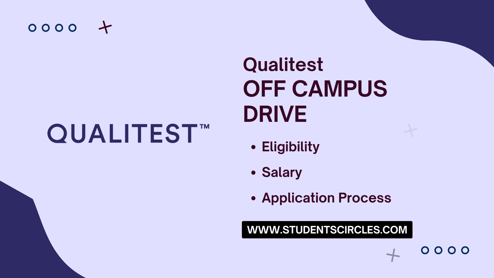 Qualitest Off Campus Drive